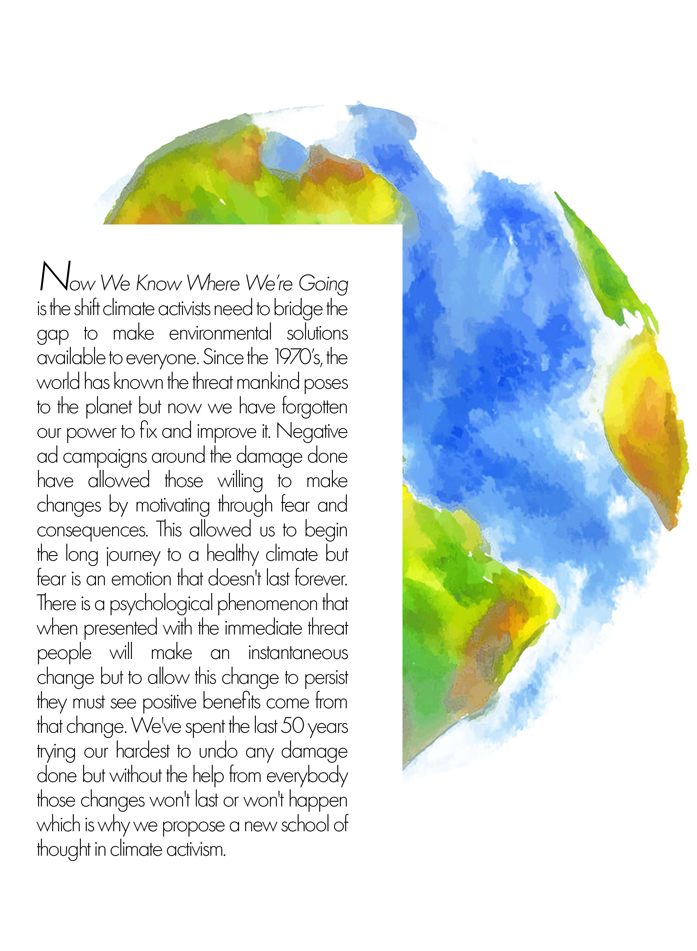 Cape Town water crisis — climate clock illustration